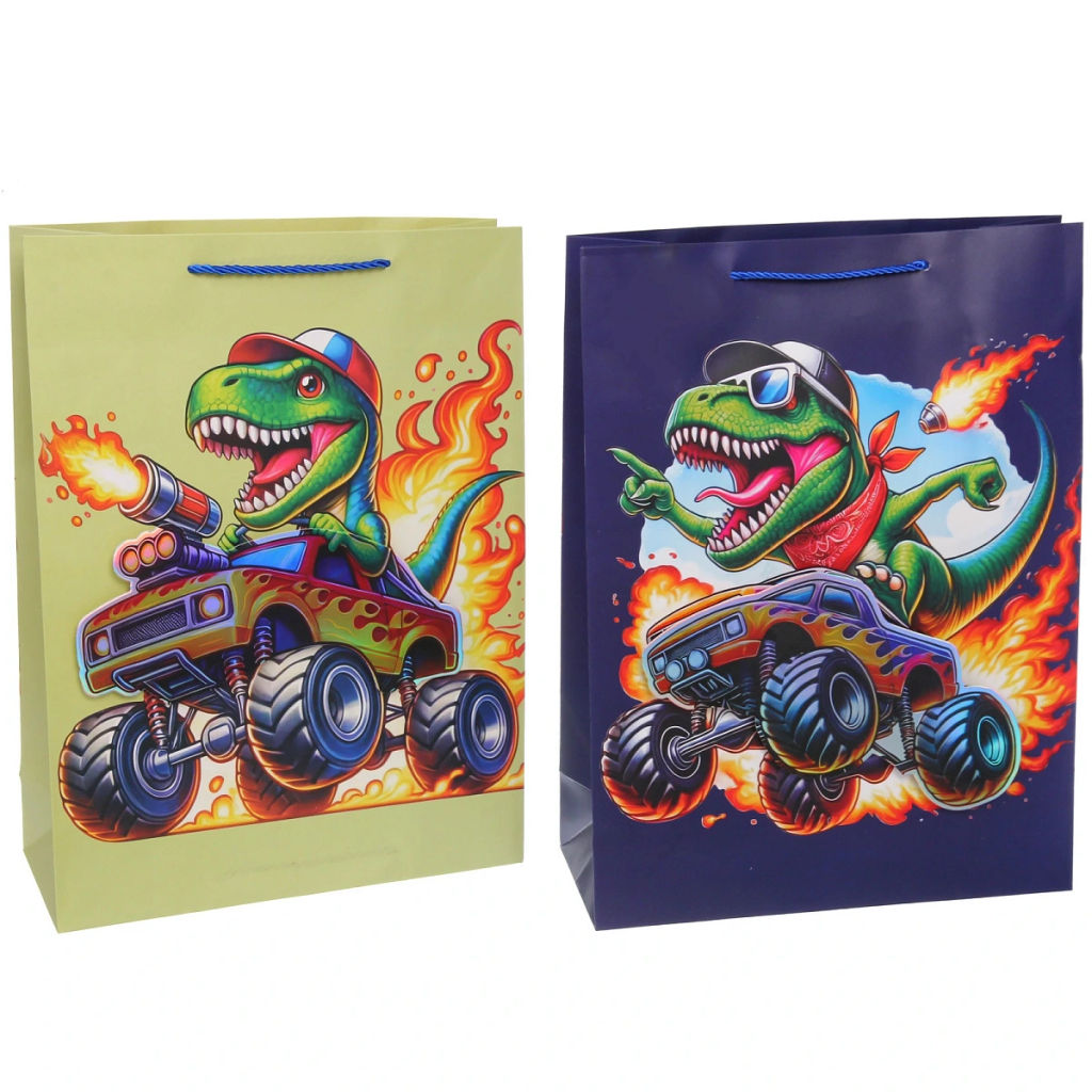 Пакет подарочный "Мой динозавр" 31*42*12 см