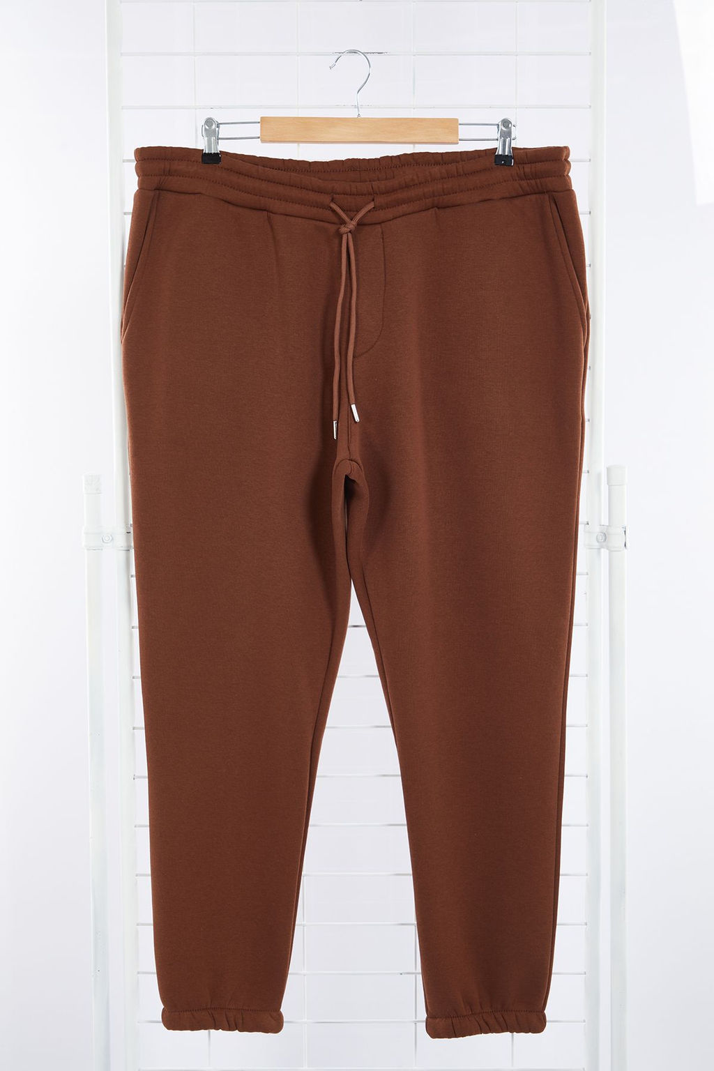 TRENDYOL MAN Siyah Buyuk Beden Regular/Normal Kesim Lastik Paca Jogger Polarl? Esofman Alt? TMNAW24AJ00002 - Trendyolmilla фото 7