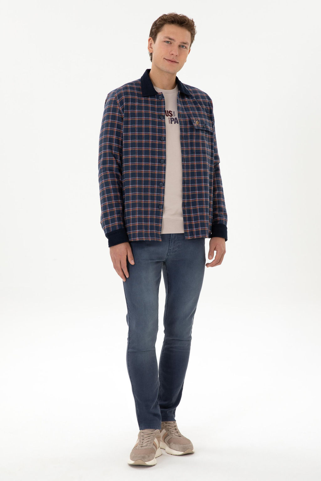 Erkek Lacivert Uzun Kollu G_mlek - U.s. polo assn фото 4