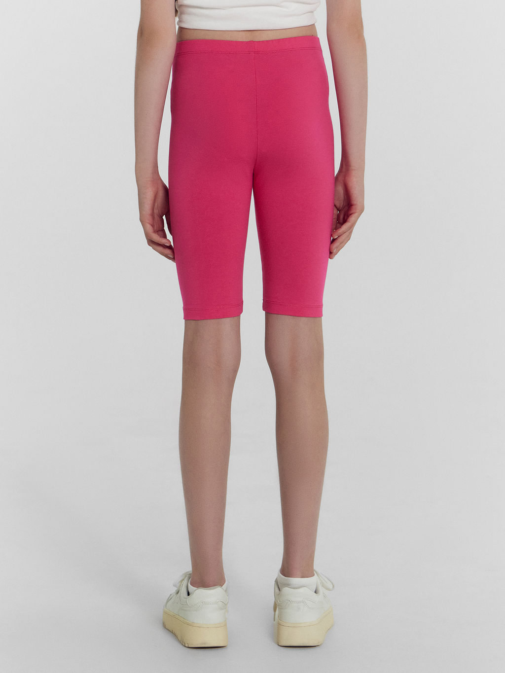 Шорты (велосипедки) для девочек в розовом цвете - Mark formelle фото 4