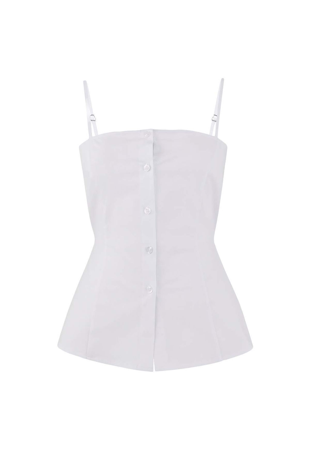 Ac?k Mavi Ikili Parcal? Lycral? Poplin Bedene Oturan Gomlek TWOSS26GO00064