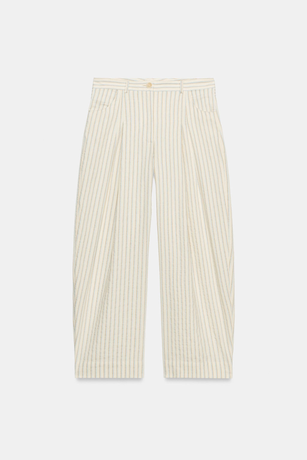 PANTAL?N BARREL RAYAS ZW COLLECTION / Crudo - Zara фото 5