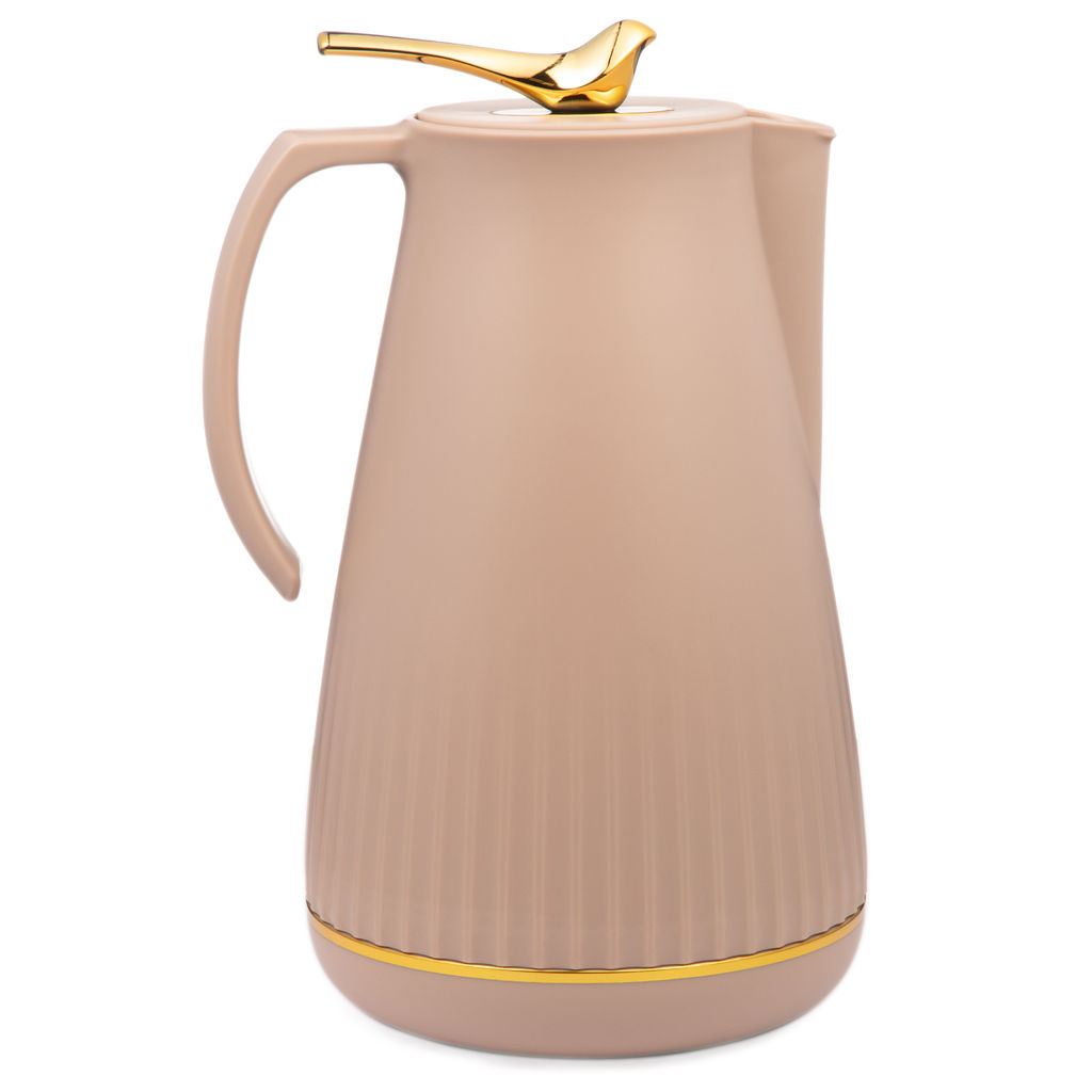 ТЕРМОС СО СТЕКЛЯННОЙ КОЛБОЙ, 950 МЛ, КРЫШКА С КЛАПАНОМ