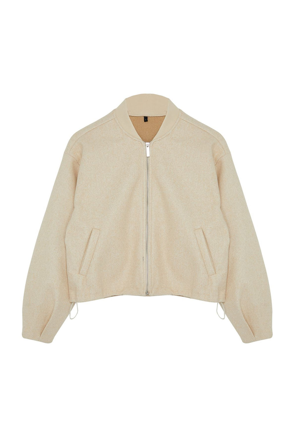 TRENDYOLMILLA Siyah Oversize Kase Bomber Ceket Mont TWOAW25MO00053  фото 16