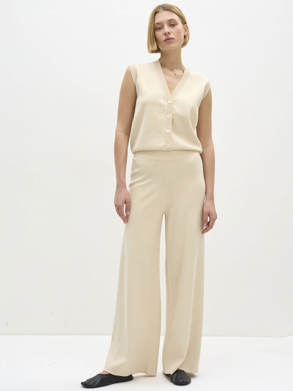Conso/KTR 240761 - beige Брюки женские  фото 2