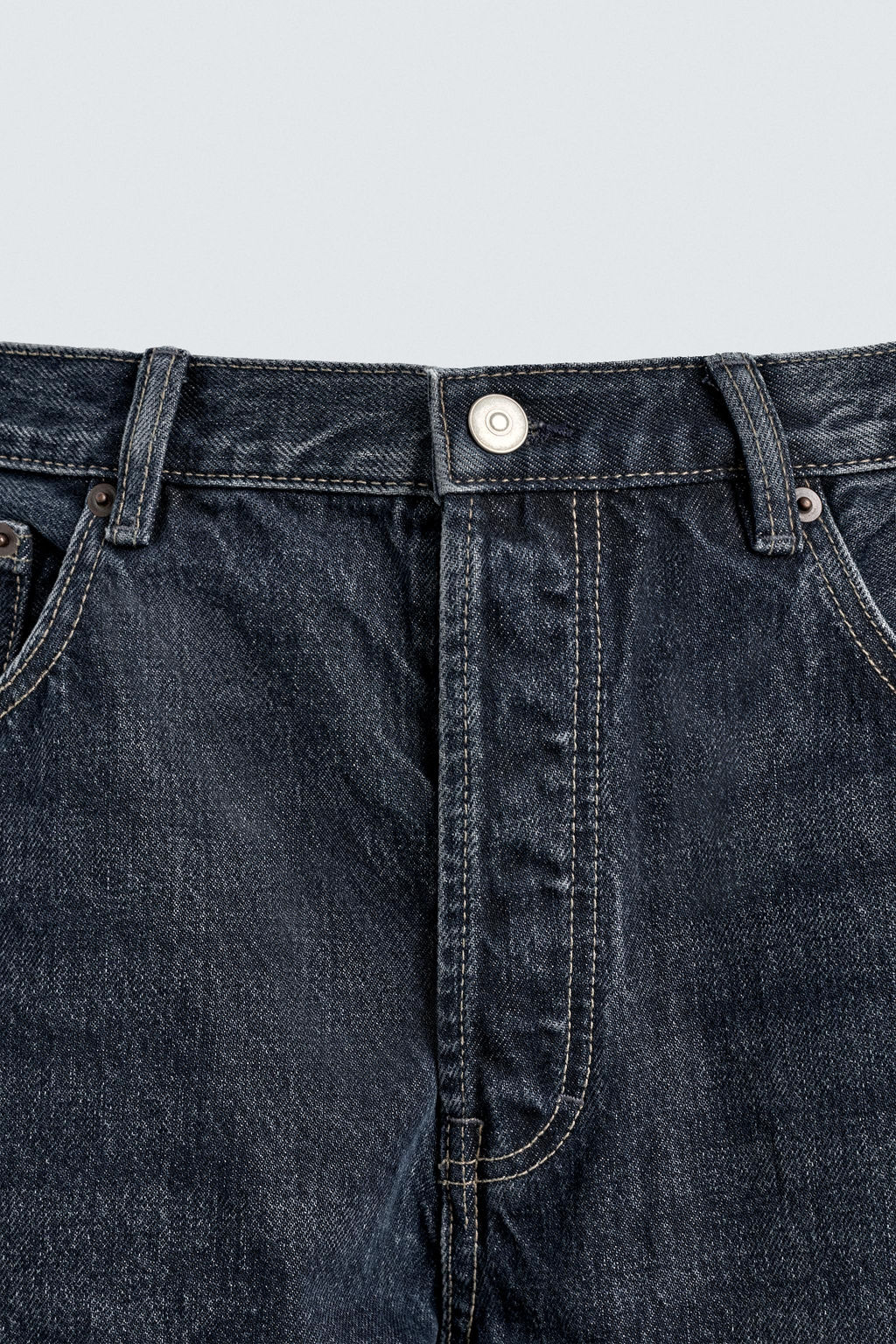 JEANS STRAIGHT FIT / Azul - Zara фото 9