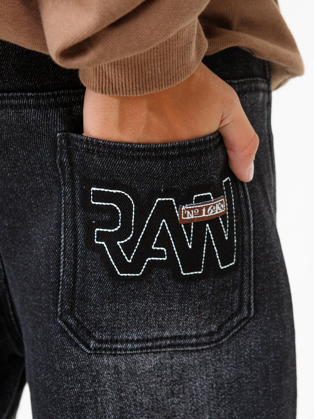 Джинсы-бананы утеплённые для мальчиков - Синий мир фото 6