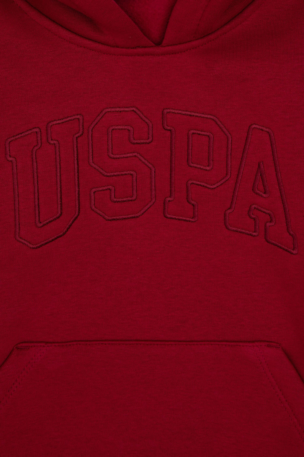 K_z _ocuk Pembe Kap__onlu _ardonlu Basic Sweatshirt Sepette S_rpriz _ndirim - U.s. polo assn фото 3