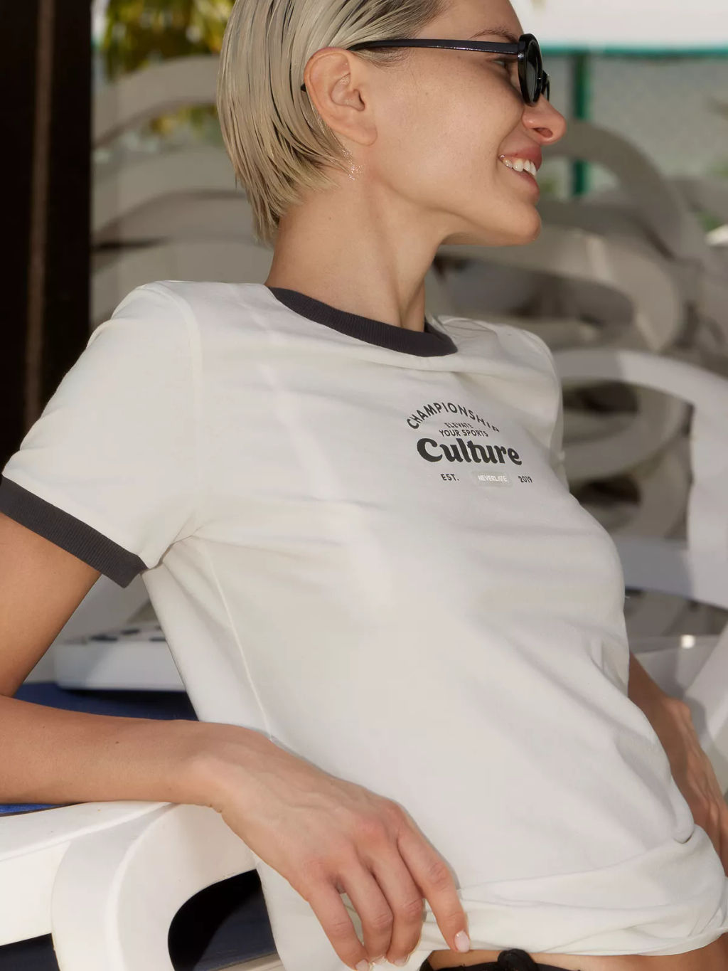 Футболка Champion с контрастными вставками