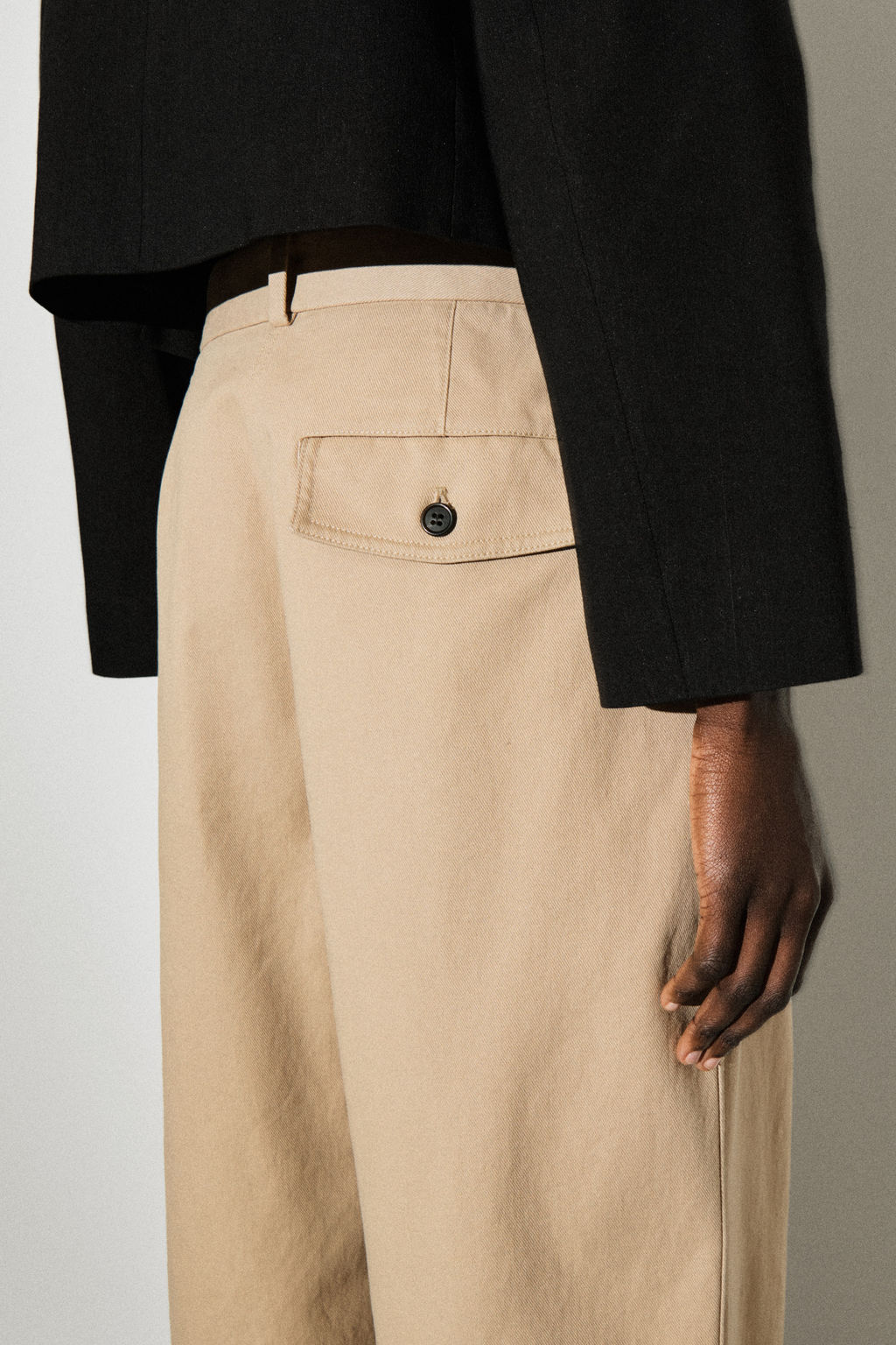 PANTAL?N TWILL DE ALGOD?N TAPERED LEG - H&m фото 5