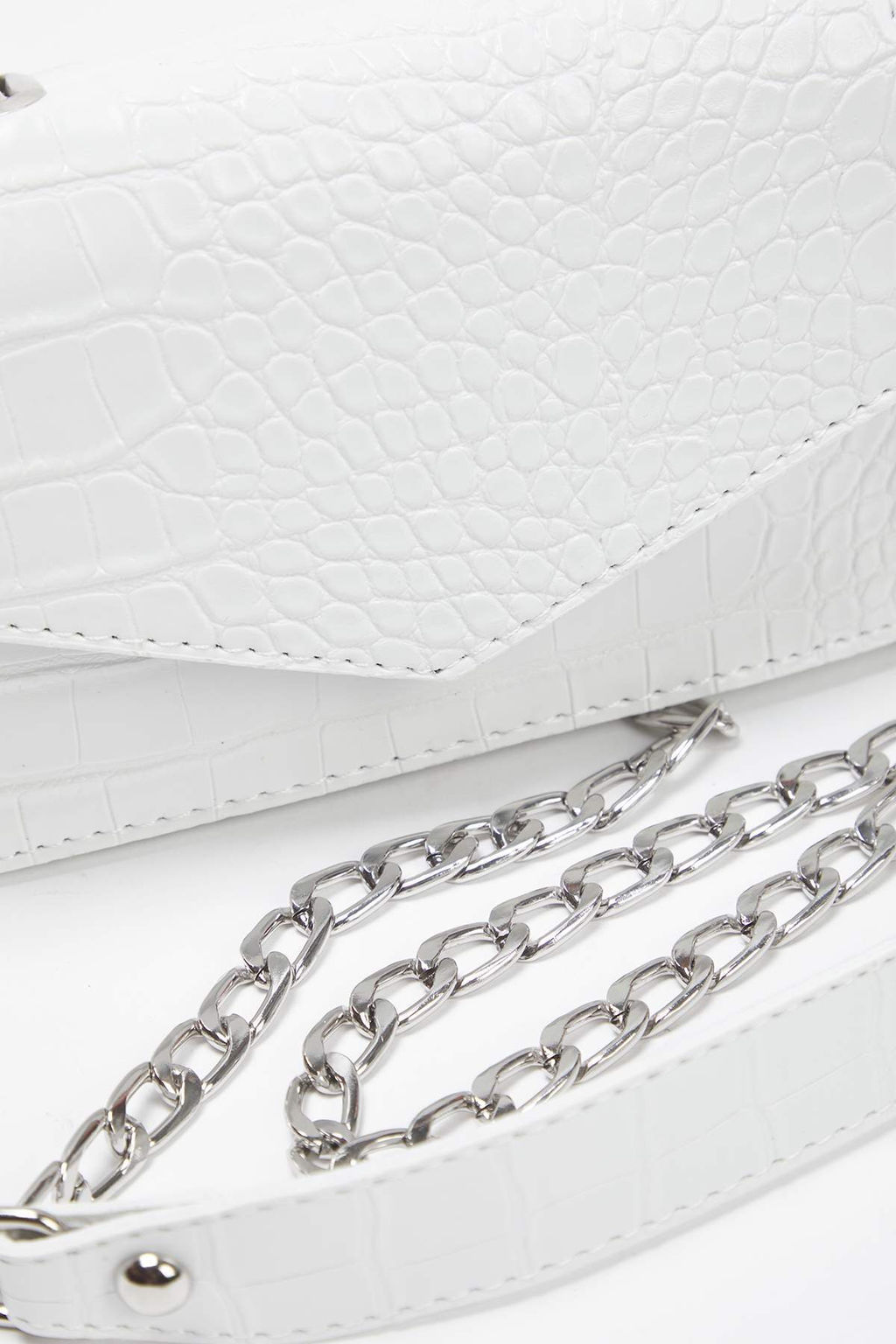 Beyaz Dokulu Capraz Ask?l? Kad?n Mini Boy City Canta TWOAW25OC00001