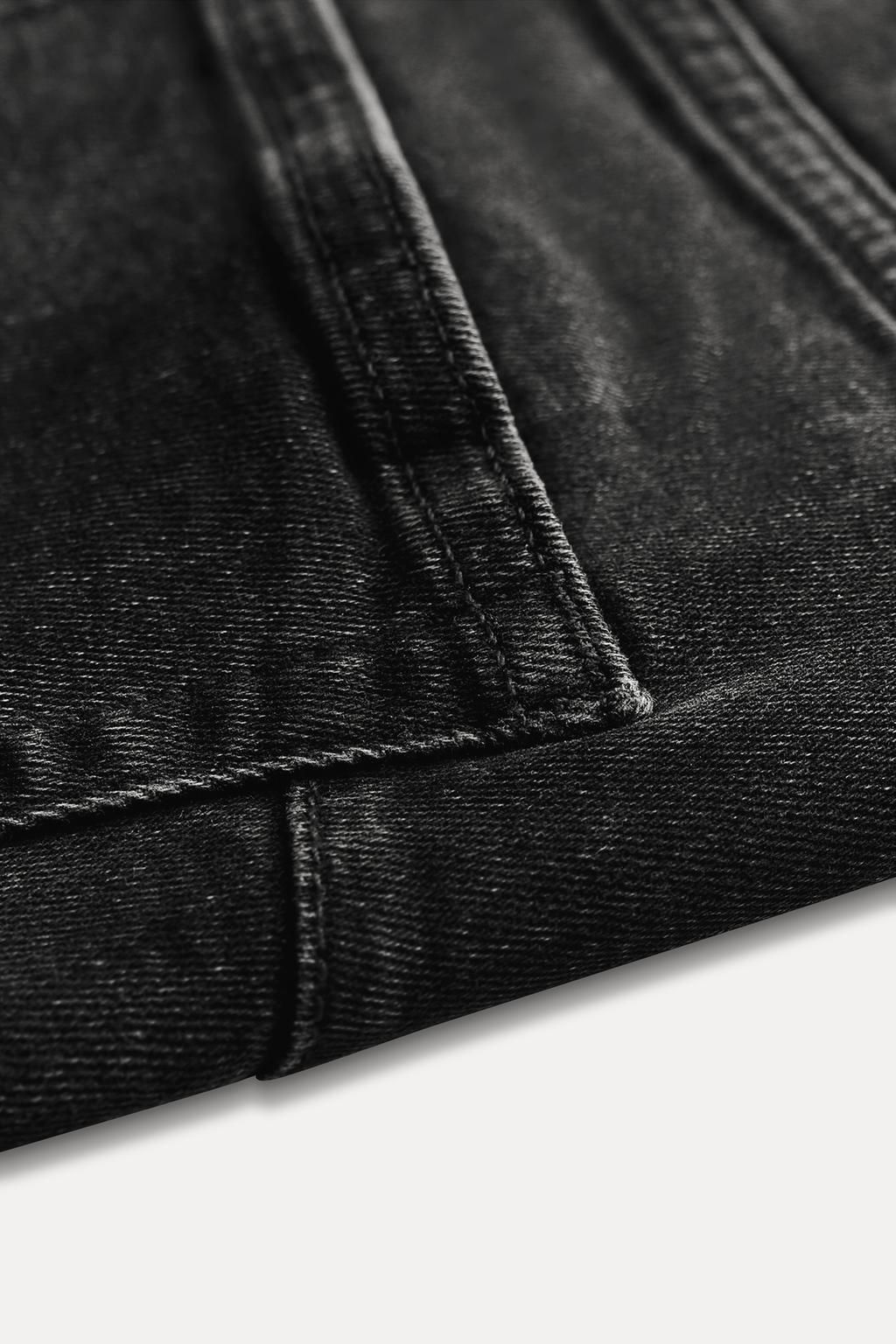 ZW COLLECTION MID-WAIST BOOTCUT CONTOUR JEANS - Zara фото 10