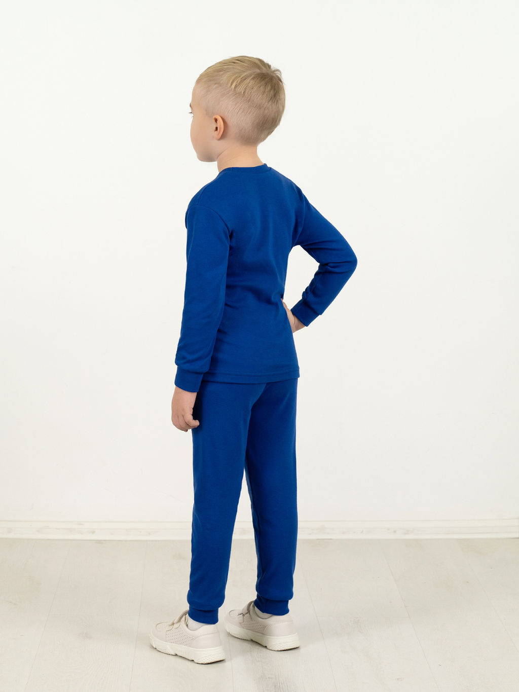 Пижама детская синяя тигренок