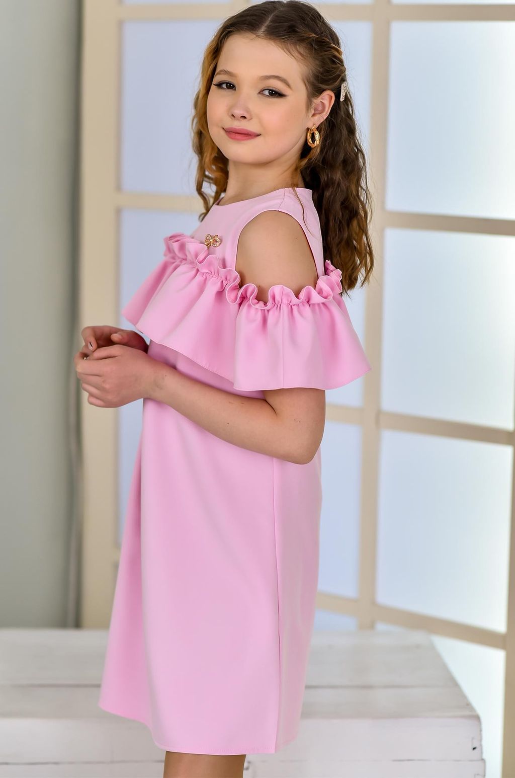 Нарядное платье для девочки Happy Fox  фото 2