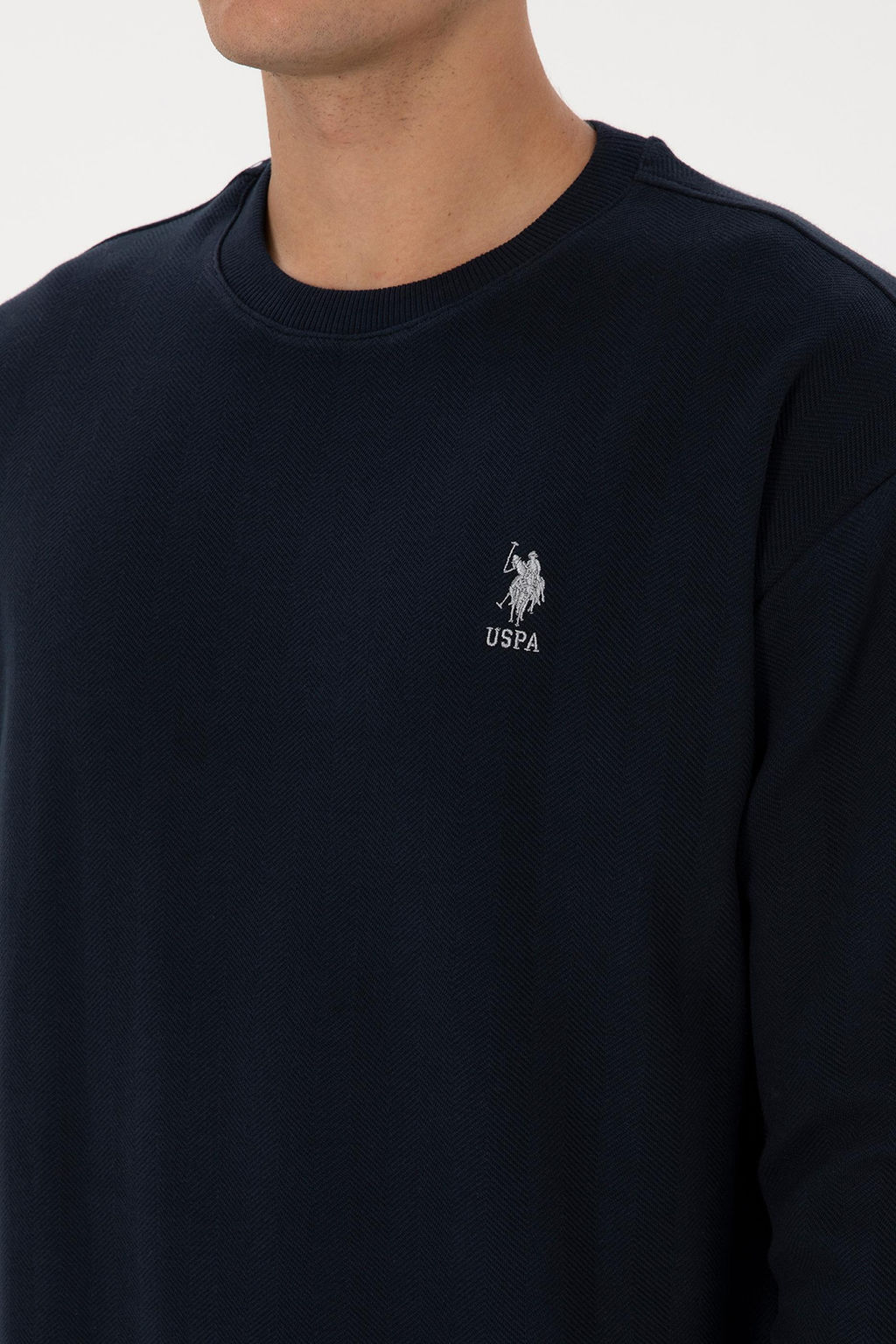 Erkek Lacivert Sweatshirt - U.s. polo assn фото 7