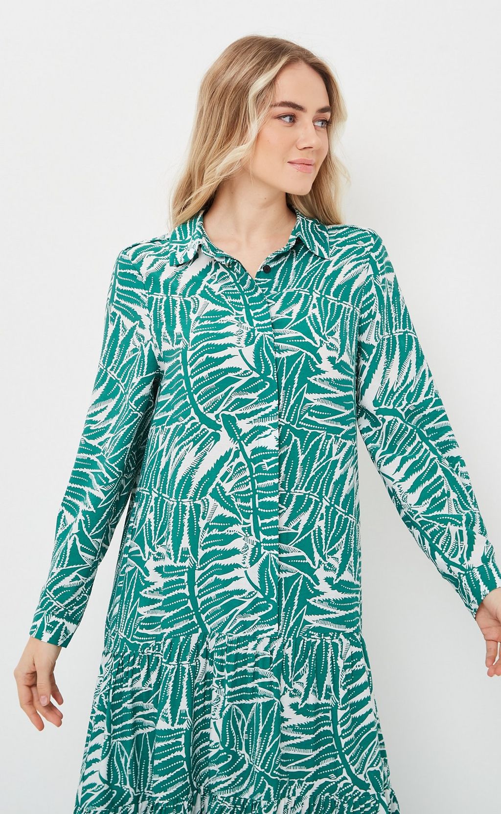 Платье F312-0315 green - Fine joyce фото 2