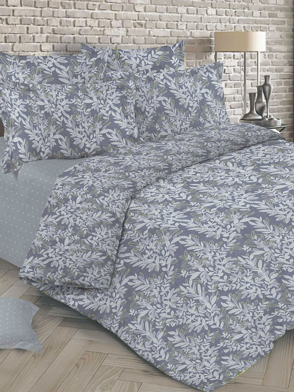 Постельное белье из перкаля - Непал 1.5 сп. (нав.70х70)