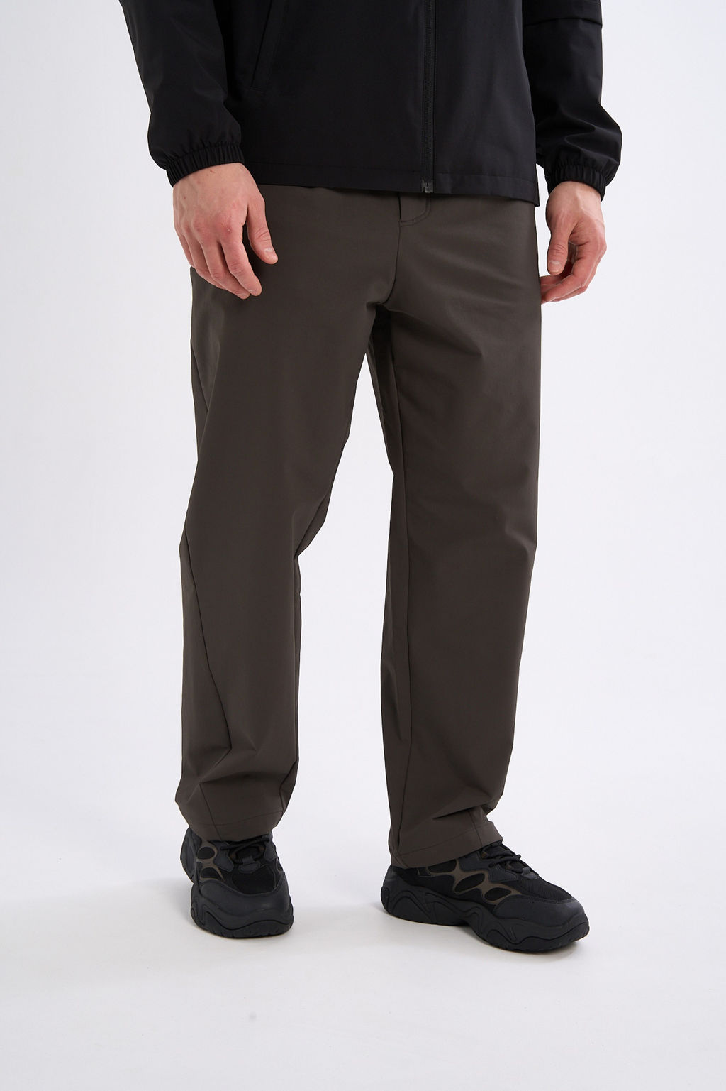 Брюки текстильные Коричневый