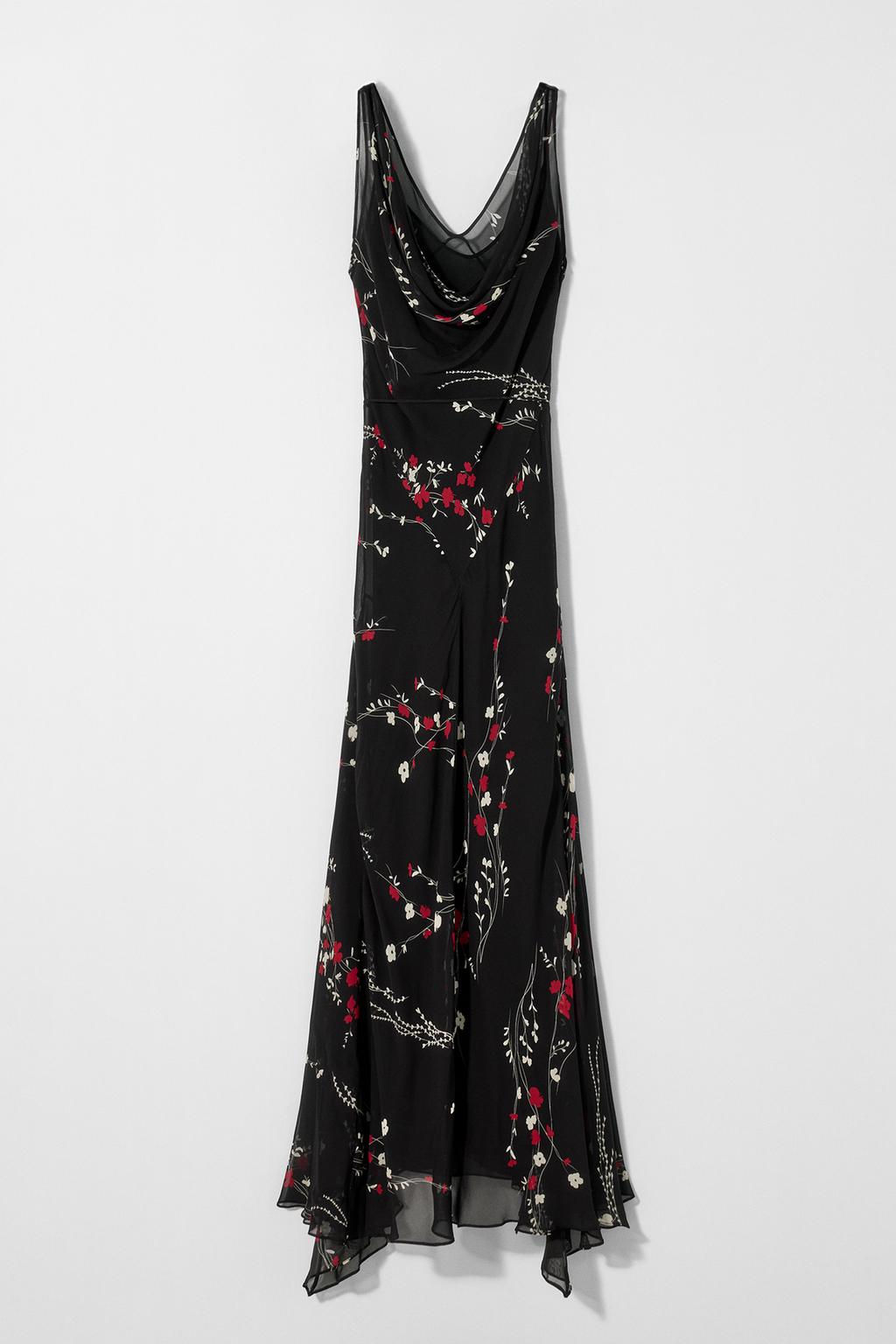 SILK PRINTED DRESS KATE MOSS X ZARA фото 3
