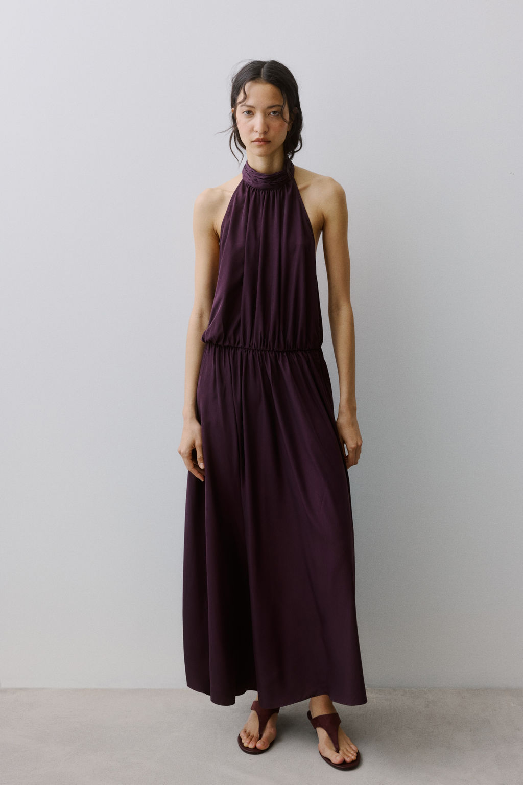 Vestido halter largo - H&m фото 7