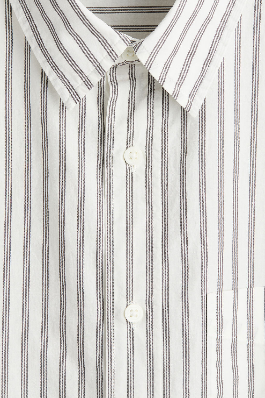 Camisa de popelina Loose Fit - H&m фото 7