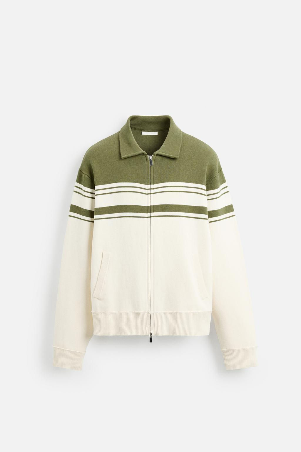 ZIP-UP KNIT JACKET - Zara фото 17