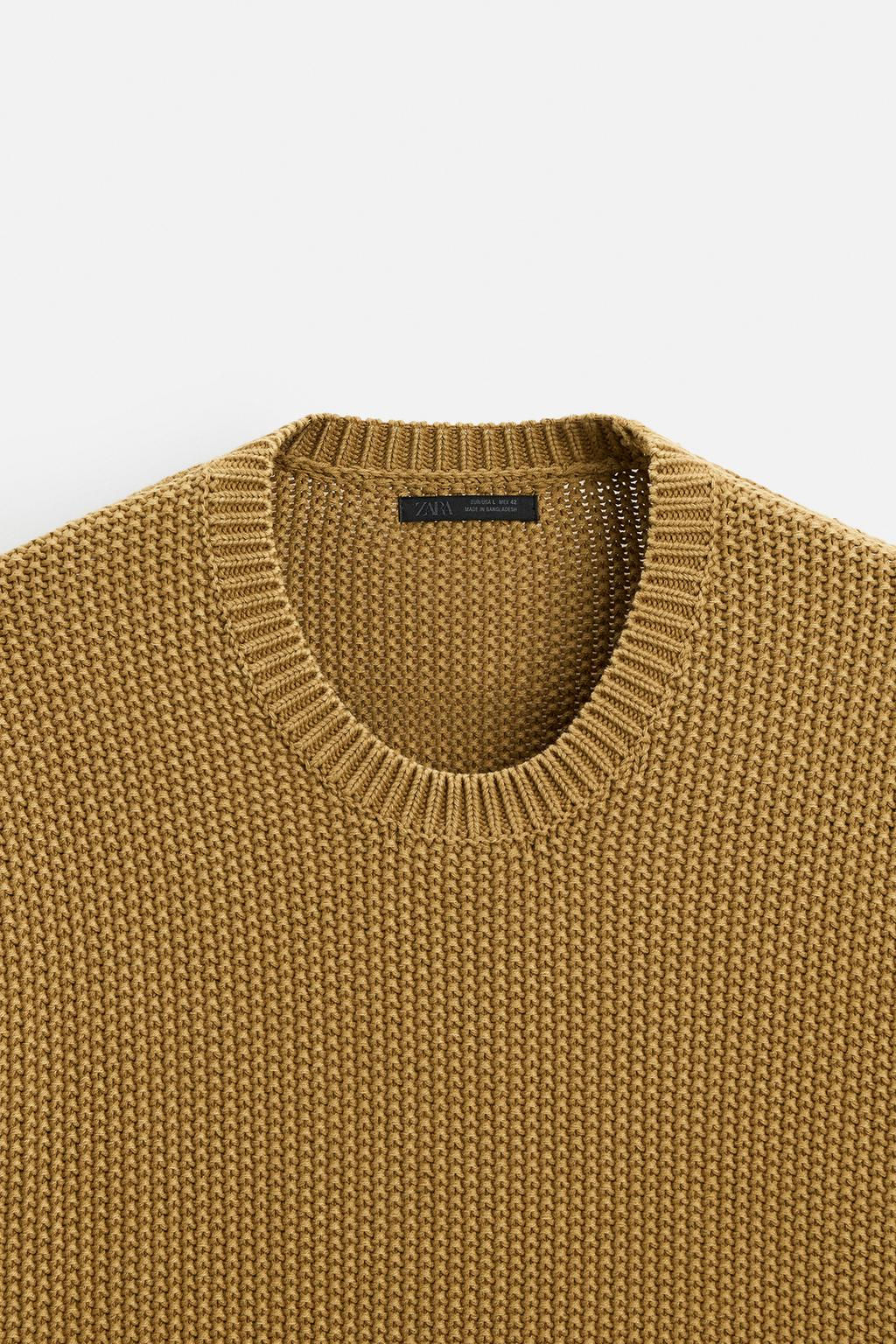 RELAXED FIT SWEATER - Zara фото 25