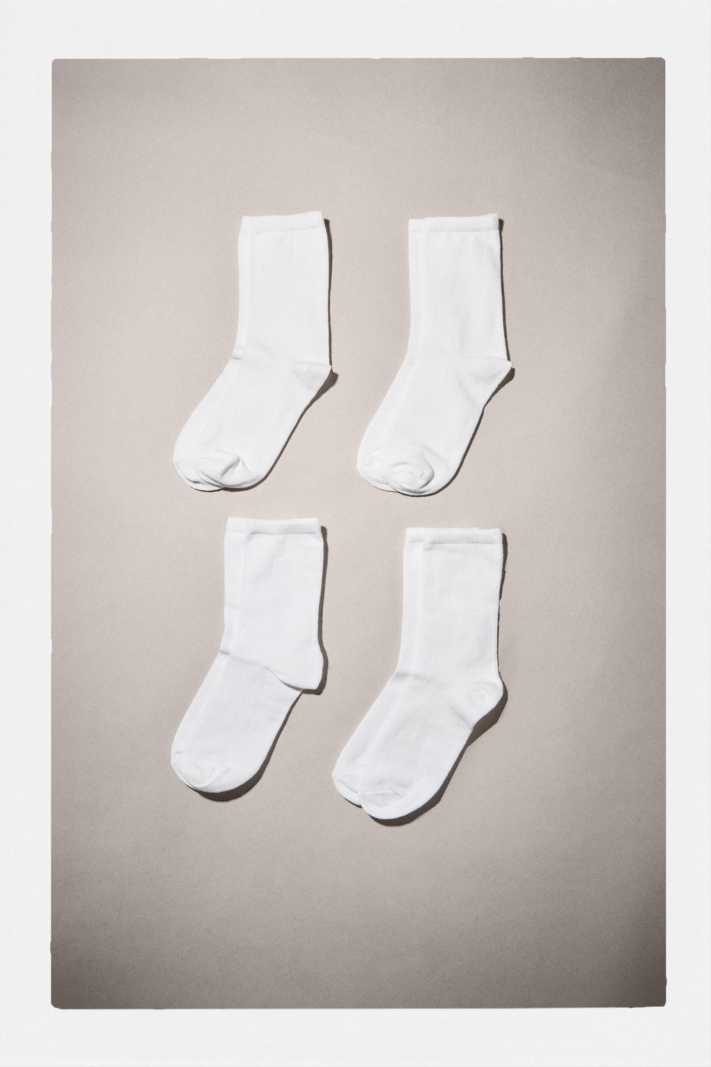 FOUR-PACK OF KNEE-HIGH SOCKS - Zara фото 5