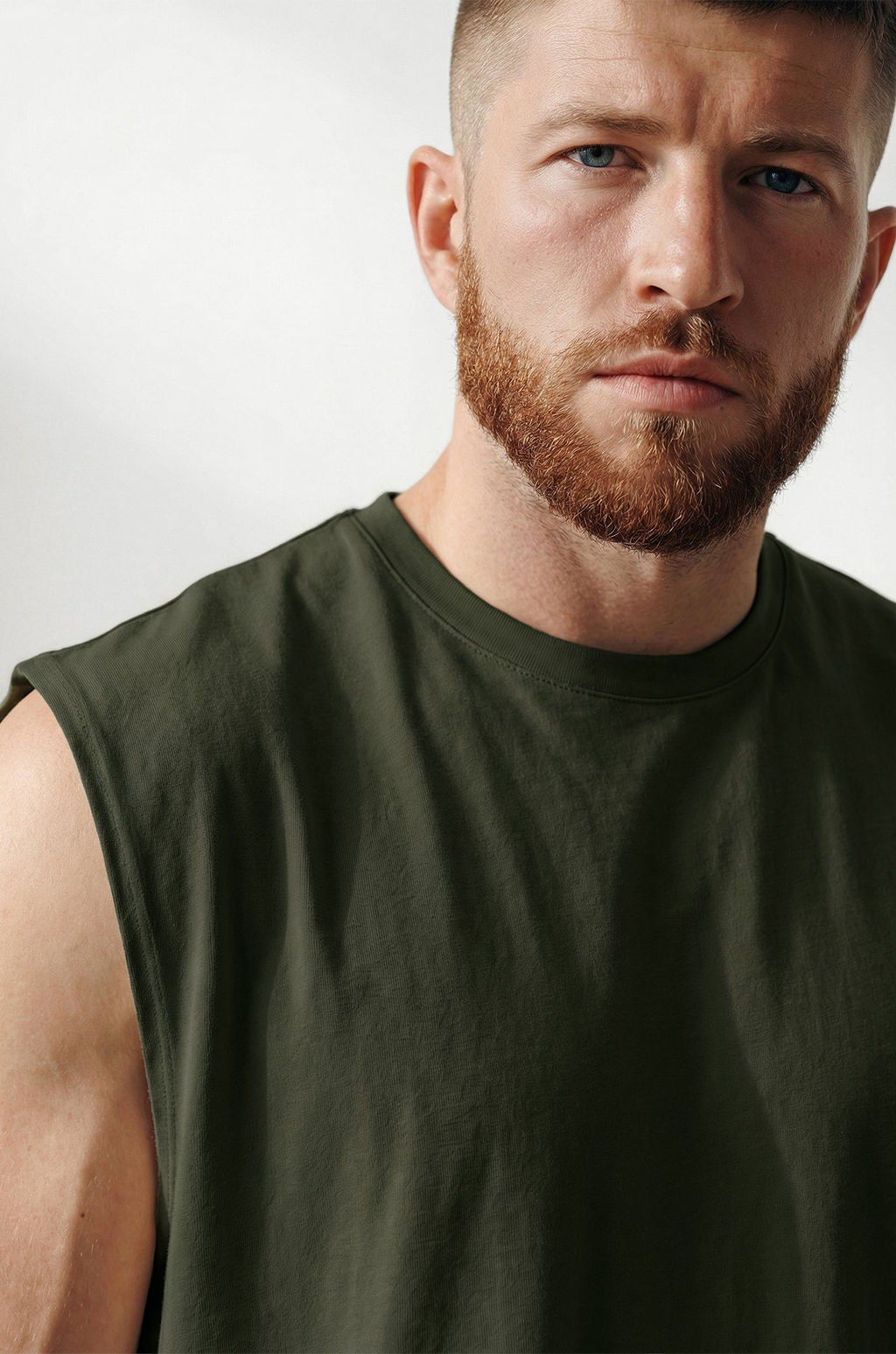 Мужская футболка оверсайз без рукавов Happyfox - Happy fox фото 35