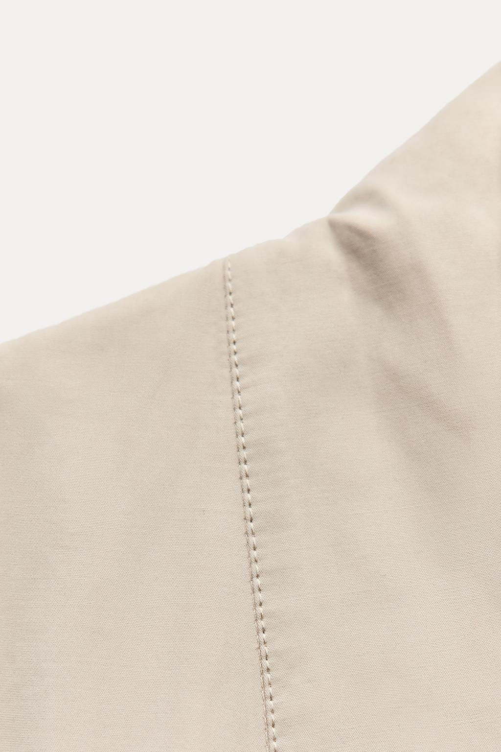 ZW COLLECTION KIMONO TRENCH COAT - Zara фото 9