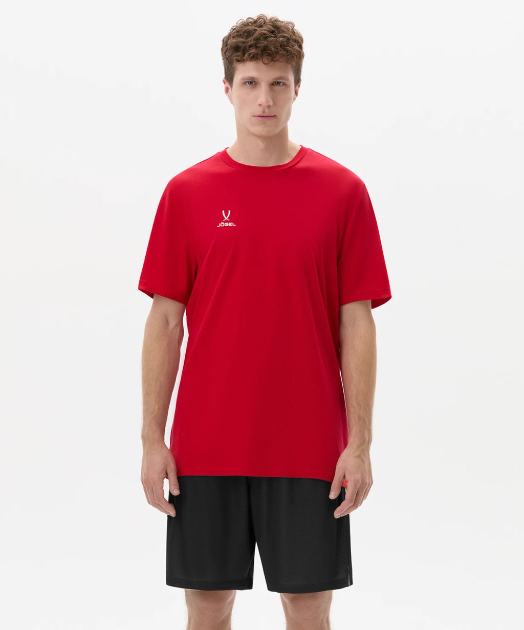 Футболка тренировочная JOGEL DIVISION PerFormDRY Training CVC R2, красный  фото 7