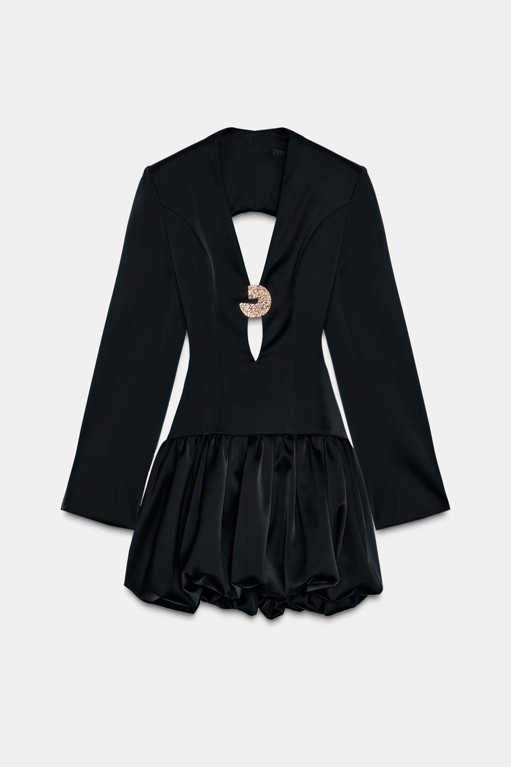 PUFFBALL MINI DRESS - Zara фото 9