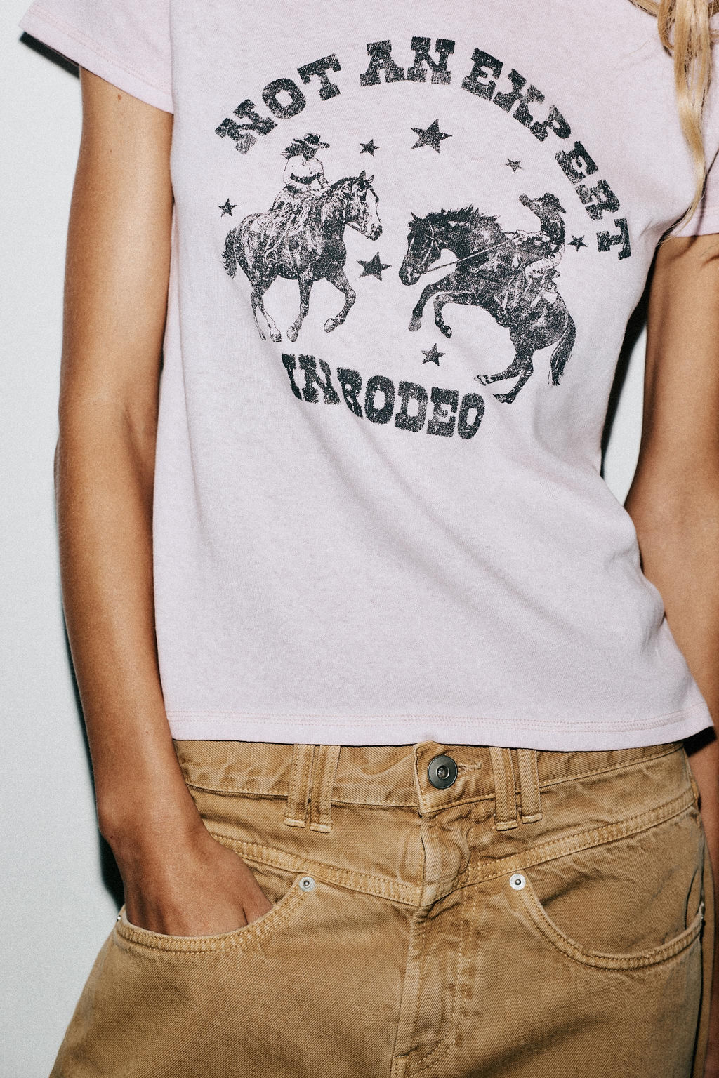 WASHED-EFFECT T-SHIRT - Zara фото 15
