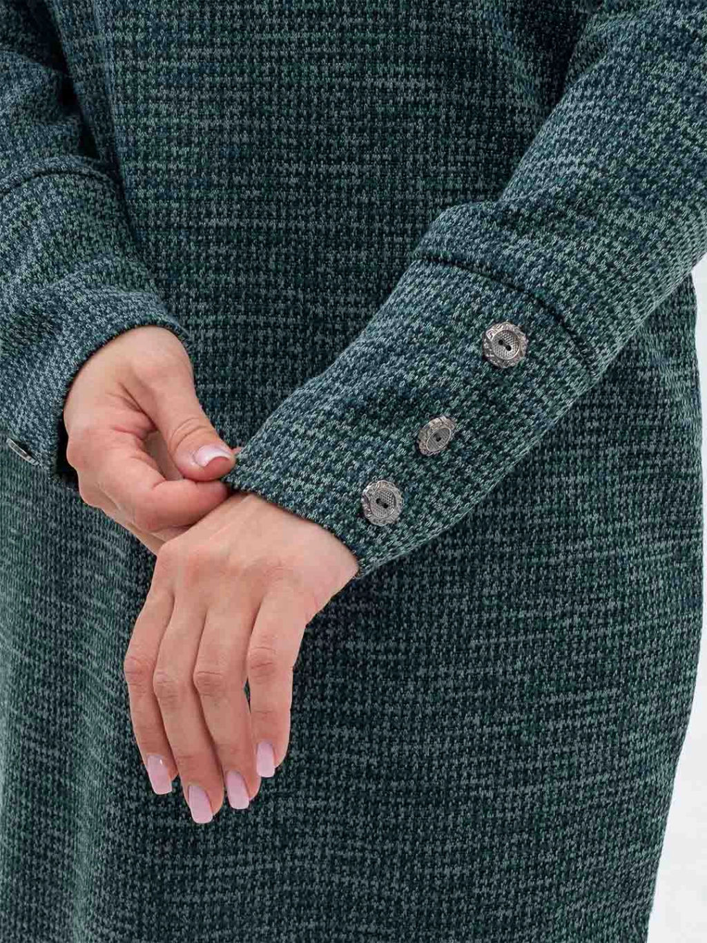 Платье женское, цвет зеленый