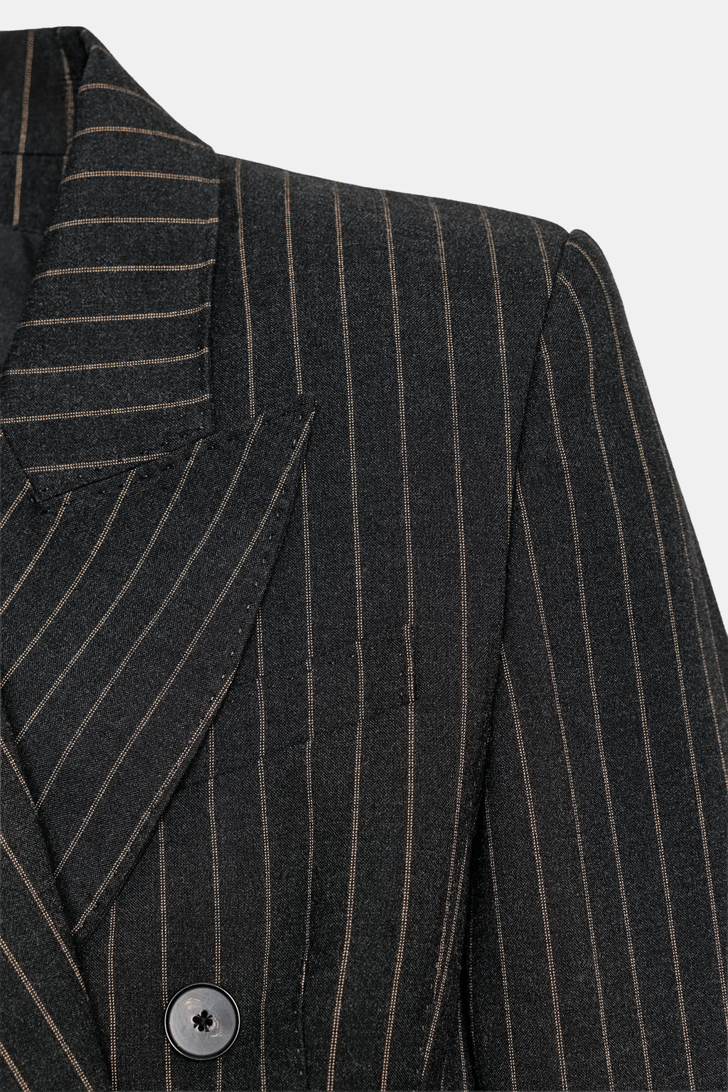 BLAZER VESTIDO RAYA DIPLOM?TICA ZW COLLECTION / Gris - Zara фото 7