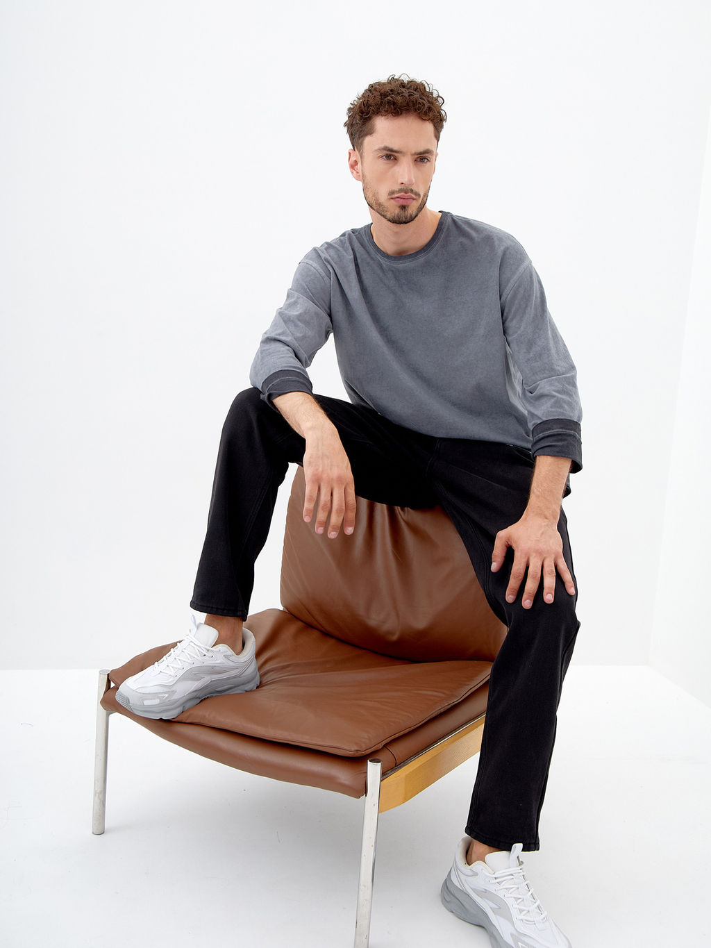 Утепленные Мужские джинсы TAPER-SLIM - Mossmore фото 22