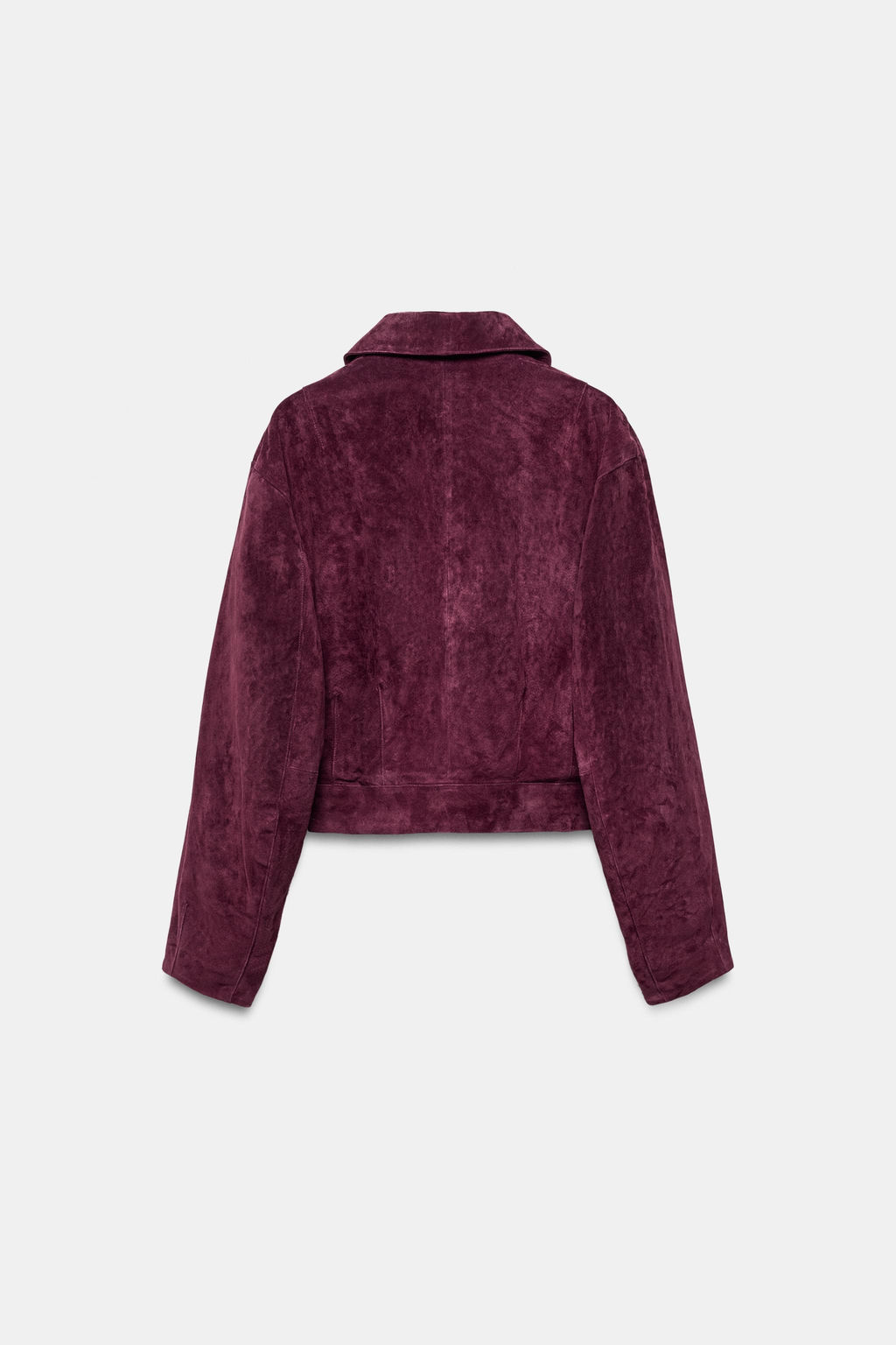 100% SUEDE LEATHER JACKET - Zara фото 8