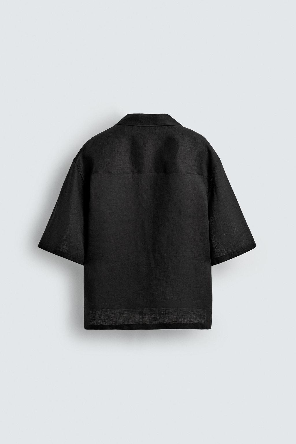 100% LINEN KIMONO SHIRT - Zara фото 9