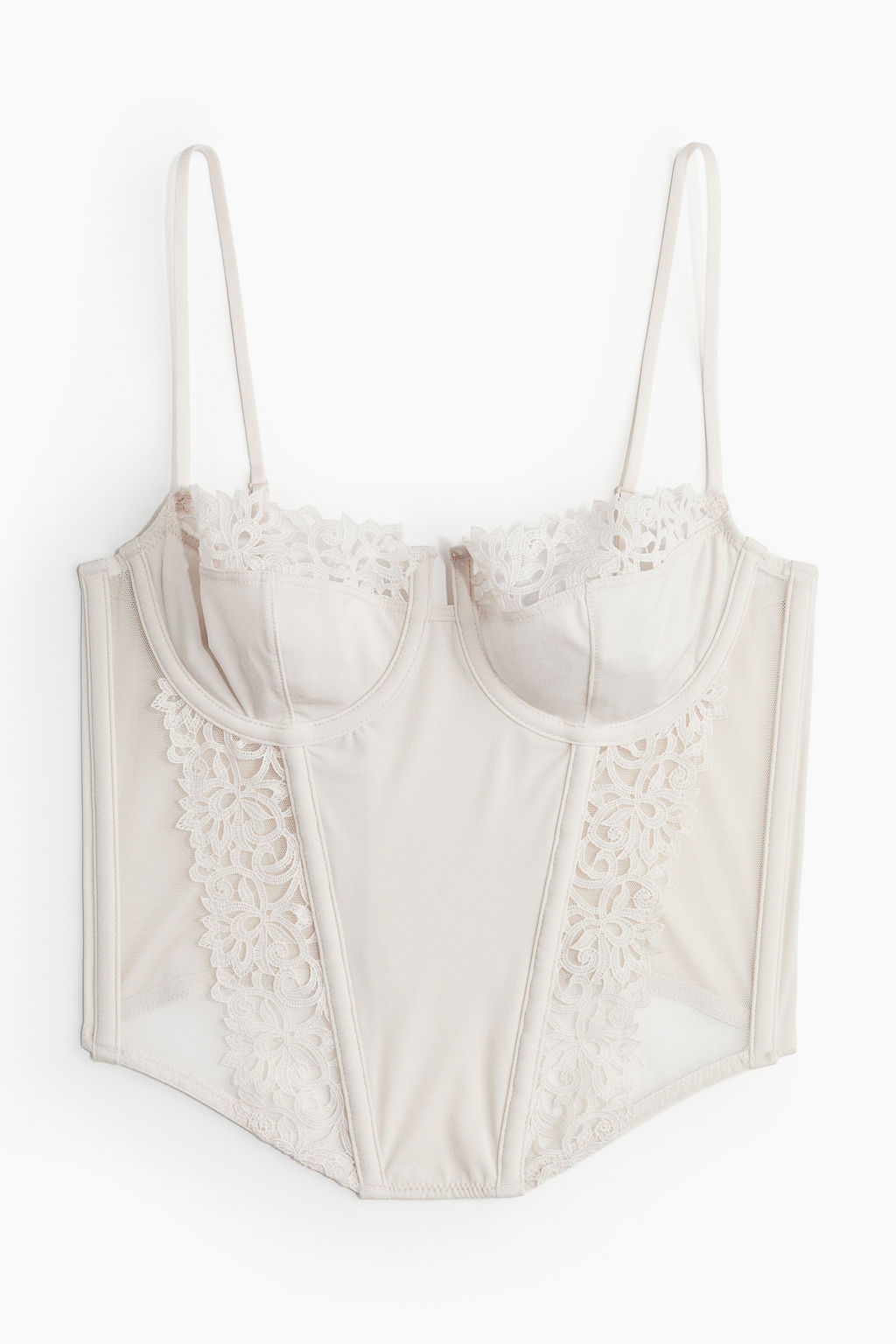 Bustier bordado sin relleno - H&m фото 7