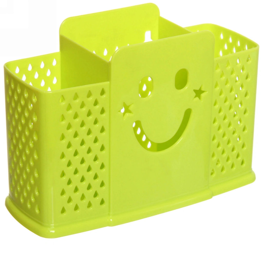 Цена за 2 шт. Подставка для столовых приборов13*19*7см пластиковая, 3 секции