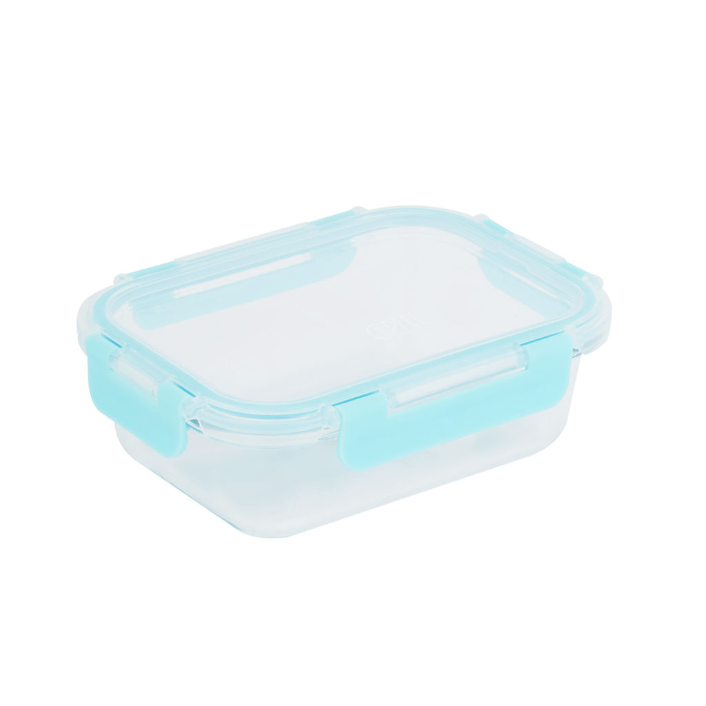 50976 GIPFEL Контейнер стеклянный AVALANCHE 640 мл/ 18х14х6 см с герметичной крышкой. Материал: жаропрочное боросиликатное стекло, пластик, силикон  фото 2