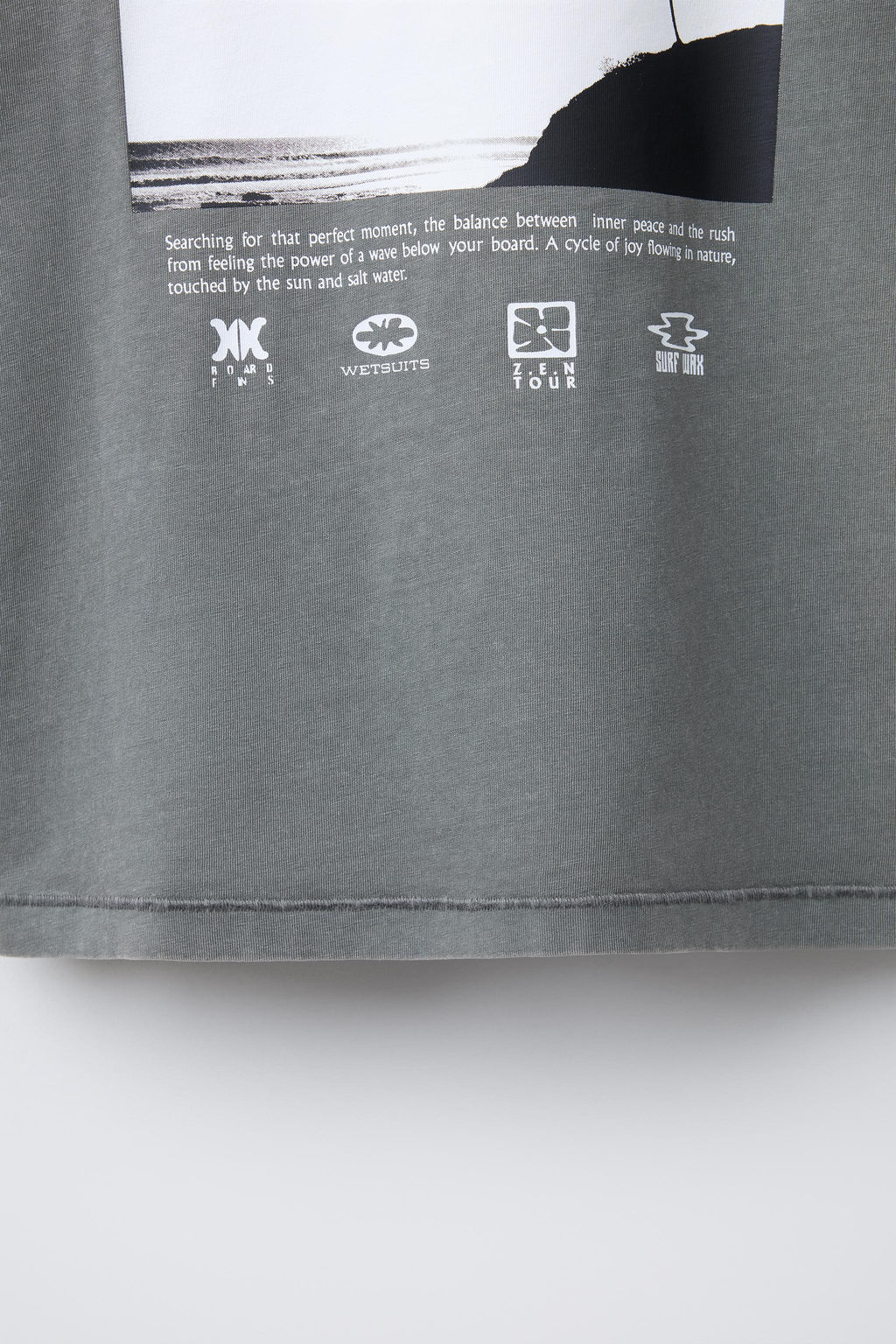 SURF PRINT T-SHIRT - Zara фото 4