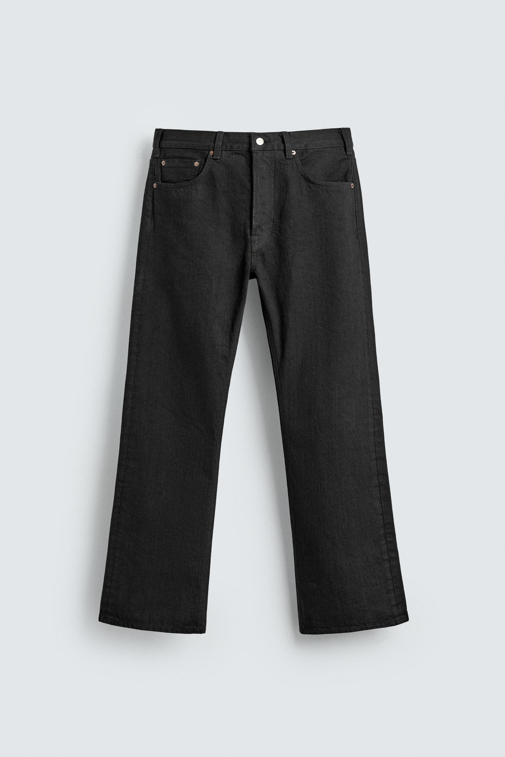 JEANS STRAIGHT FIT BOOTCUT AARON LEVINE X ZARA / Carb?n фото 7
