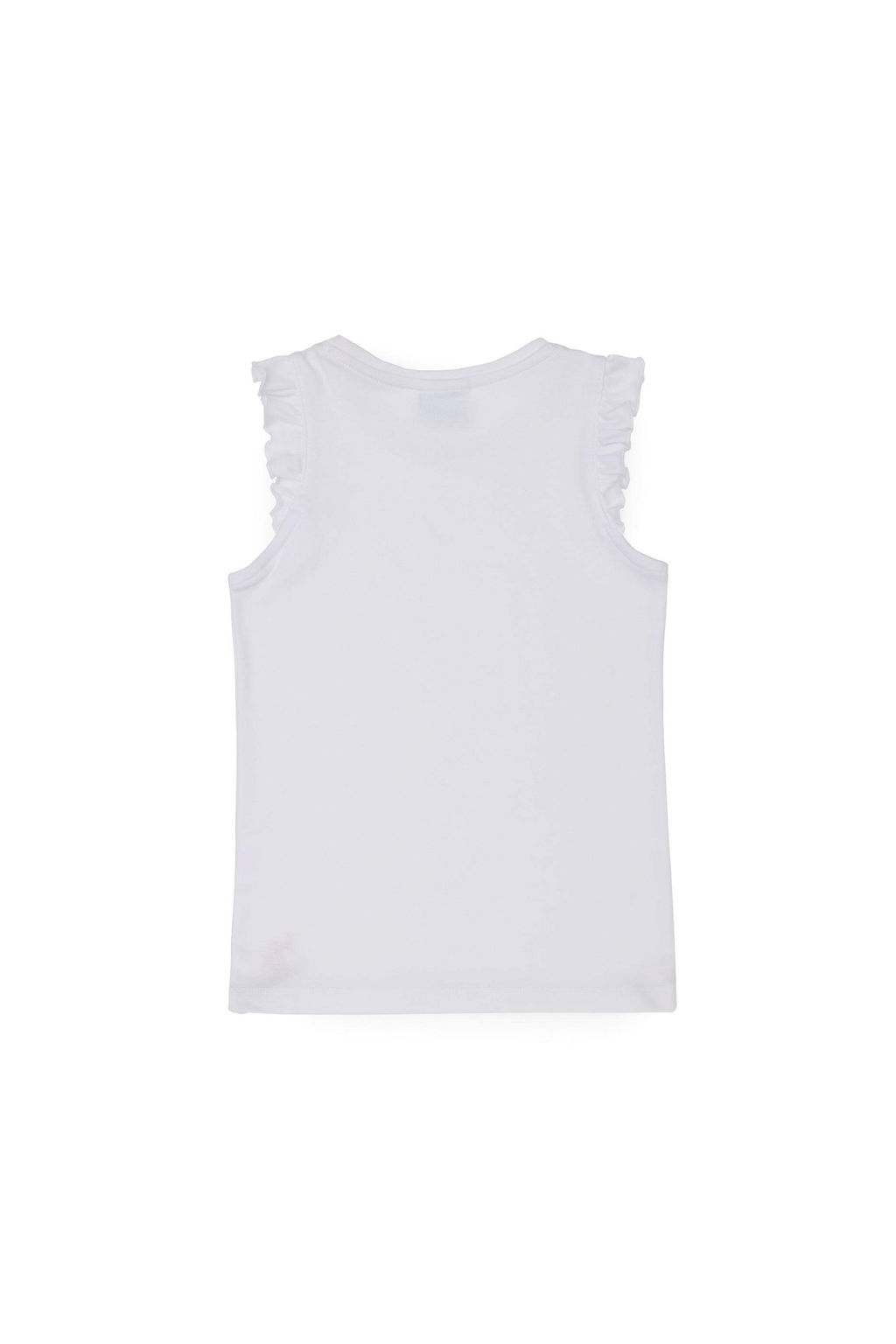 U. S. Polo Assn Белая футболка без рукавов для девочки - U.s. polo assn фото 9