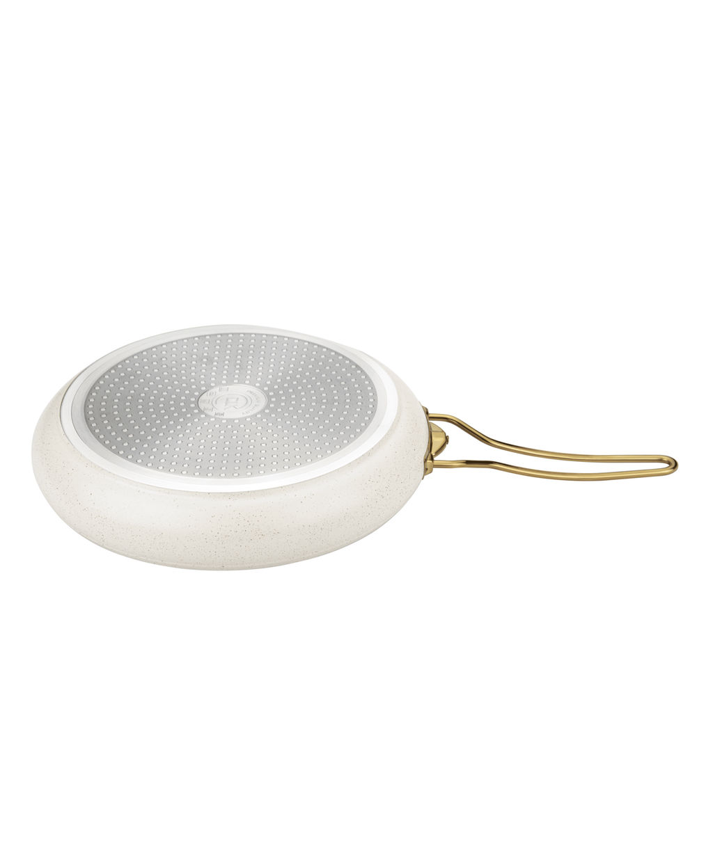 Сковорода с крышкой 26х7 см (2,8 л) с АПП, цвет: айвори, арт. 5051-IVR-26 - D.L.K. фото 3