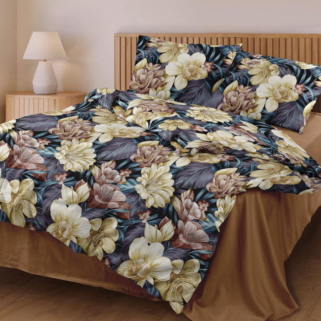 КПБ 2.0 бязь "Любимый дом" (70х70) рис. 6944-3/24600-54 Тайна н/у