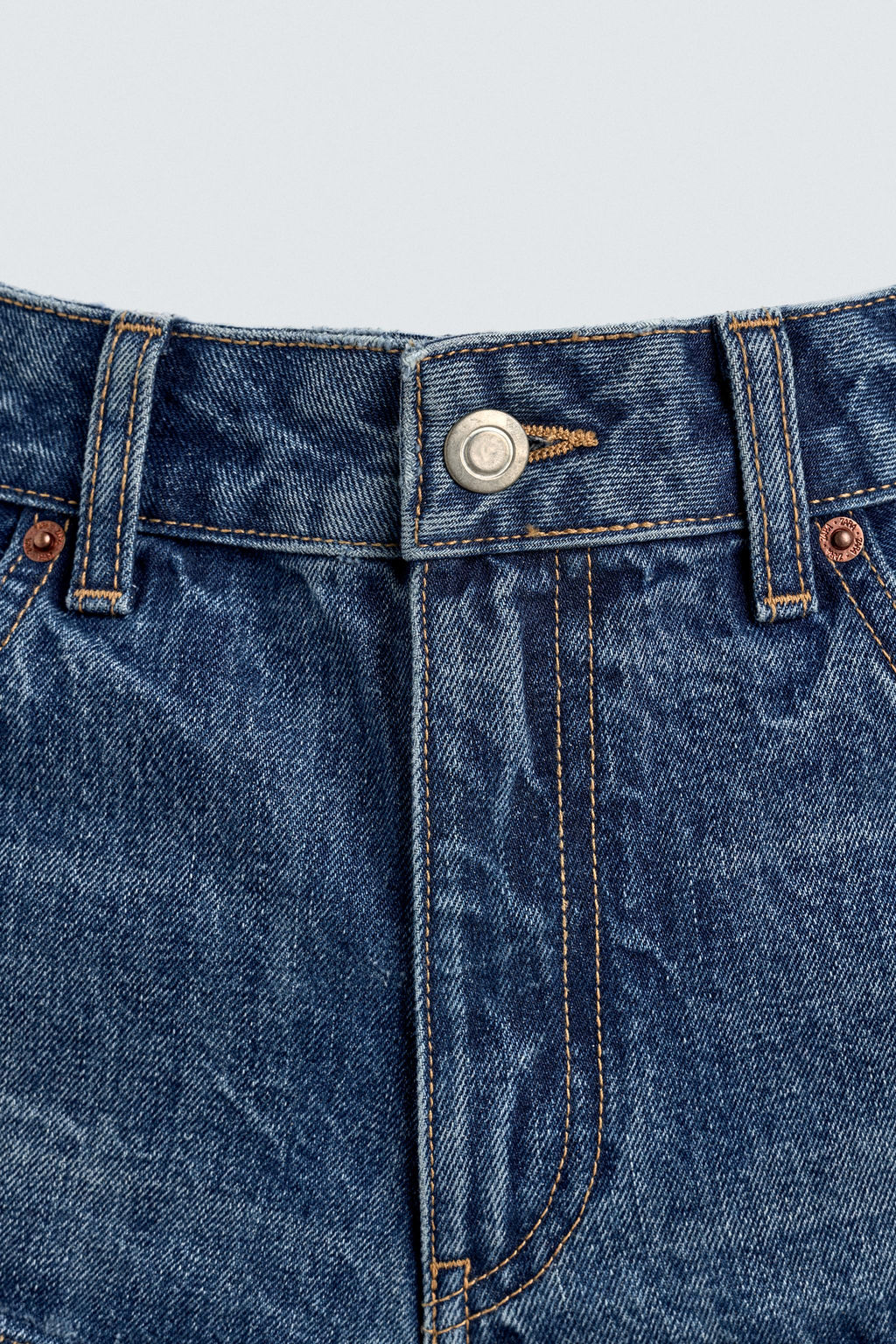 MINI DENIM SHORTS HARRY LAMBERT FOR ZARA X DISNEY  фото 4