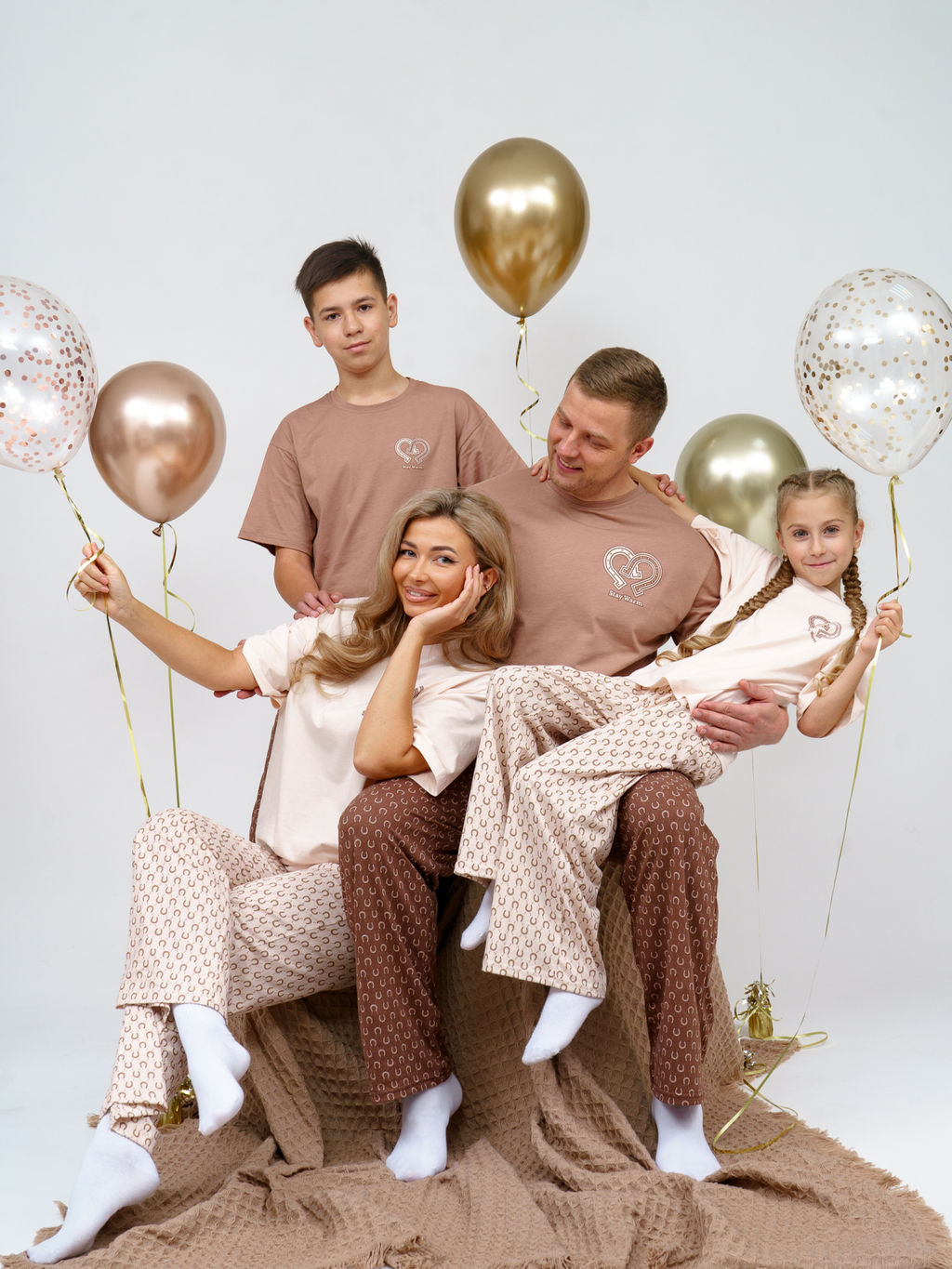 961Д Пижама детская "ПОДКОВЫ"