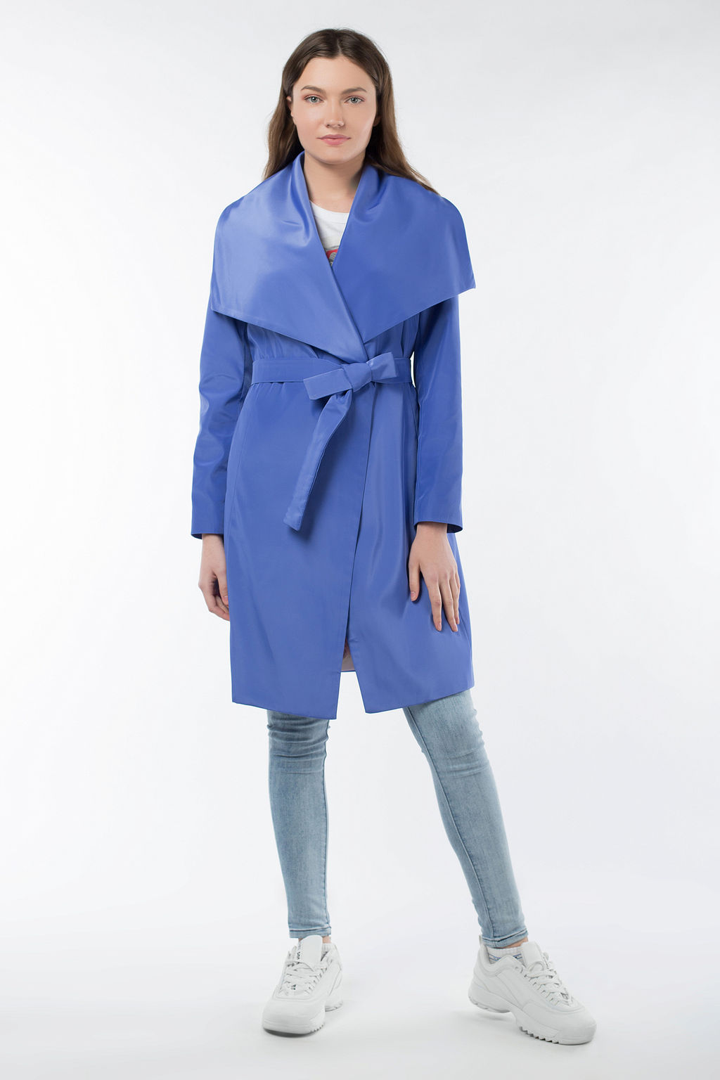 03-1866 Плащ женский (пояс) - El podio фото 3