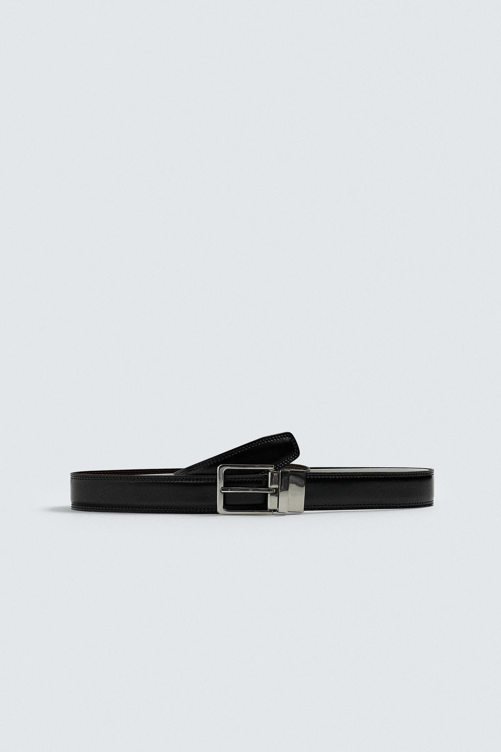 REVERSIBLE LEATHER BELT - Zara фото 9
